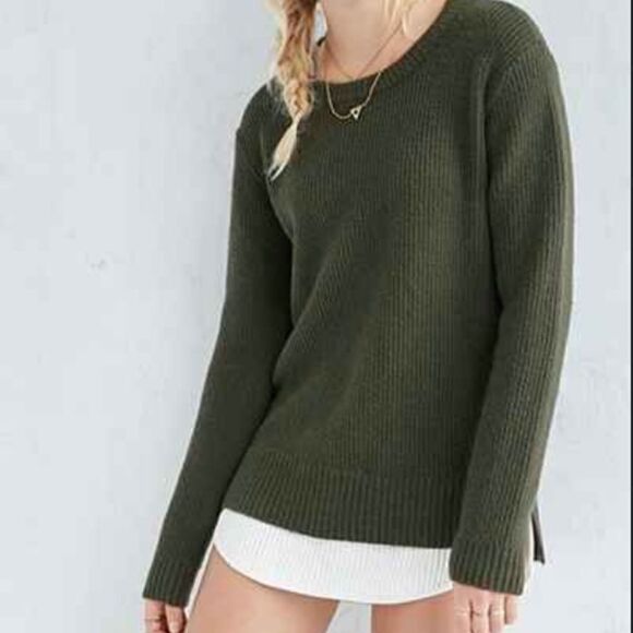 UNIF x UO Waffle Knit Sweater - Picture 2 of 5